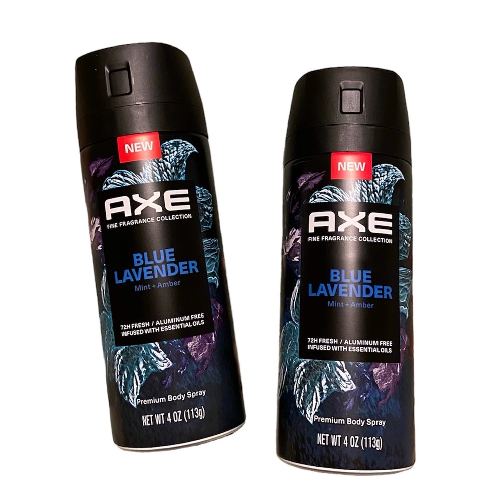Axe Fine Fragrance Collection Antiperspirant Deodorant Spray, Blue Lavender, 4oz